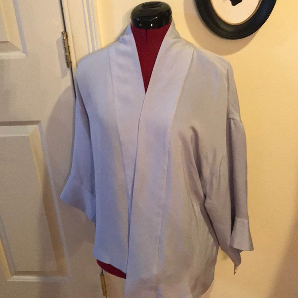 Josie Natori pale blue NWT Size S bed jacket made In Philippines.Bought in 90’s